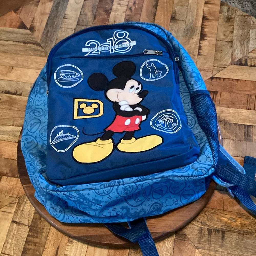 Disney Blue Mickey Mouse Women's Backpack